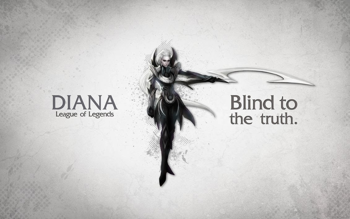 Diana League of Legends Wallpaper