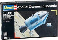 Revell 1/100 Apollo: Command Module (04831) English Color Guide & Paint Conversion Chart