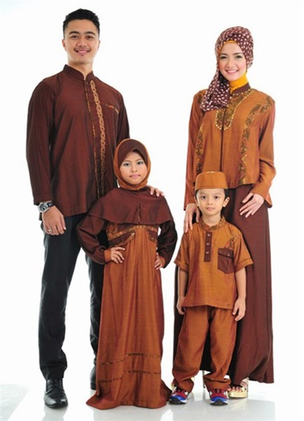 Model Baju Muslim Couple Modern Terbaru 2017/2018