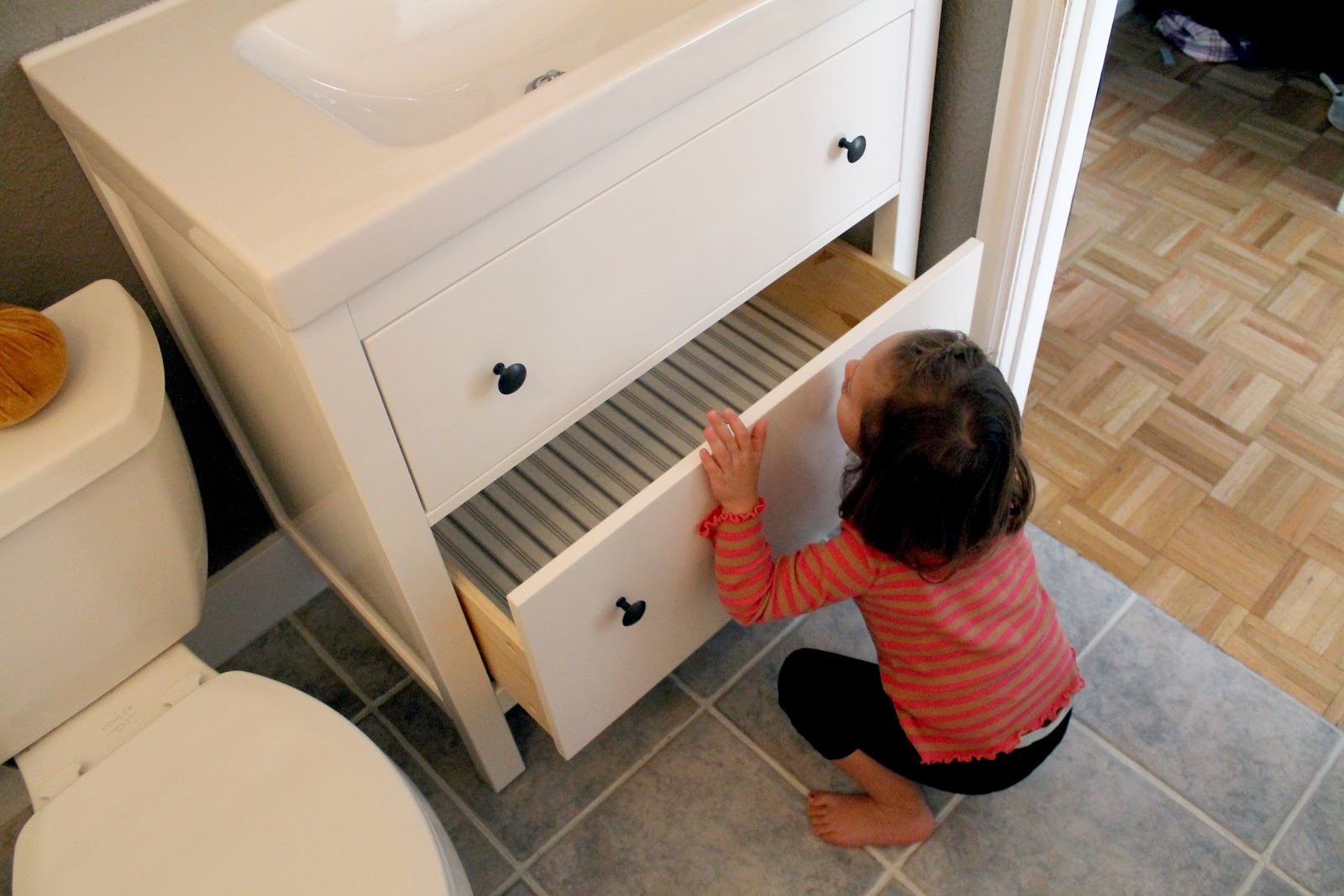 Laundry Room/Half Bath Before and Afters | Chris Loves Julia