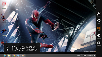  The Amazing Spider Man 4 Theme For Windows 8