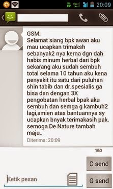 Testimoni Pembeli Obat Sipilis