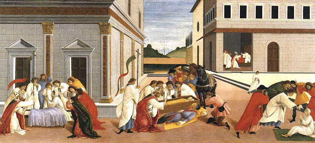 Zenobius,Botticelli,painting