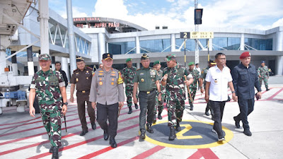 Kompak, Gubernur dan Forkopimda Mengantar Keberangkatan Panglima TNI