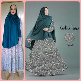 Baju Gamis Syari Karlina