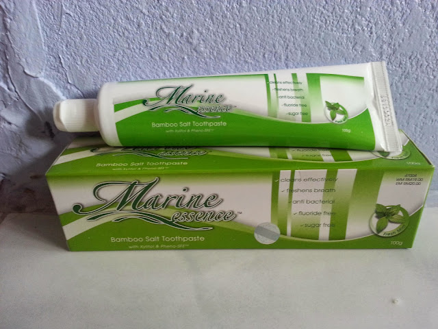 My Journey With Hai-O: Marine Essence Toothpaste