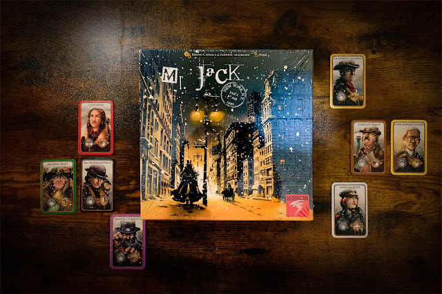 Mr Jack in New York board game 2021 edition 開膛手傑克 紐約