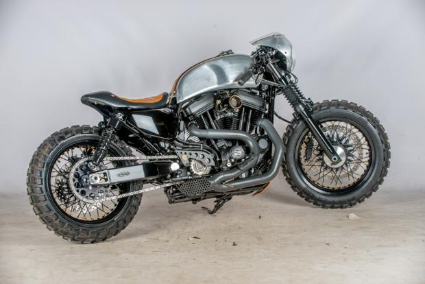 Harley Davidson Sportster 48 By Shaw Speed And Custom Hell Kustom