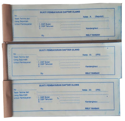 Nota NCR Potong 5 folio