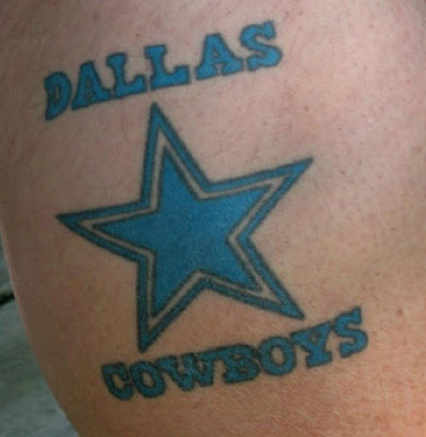 Dallas Cowboy Tattoo Design Picture Gallery - Dallas Cowboy Tattoo Ideas