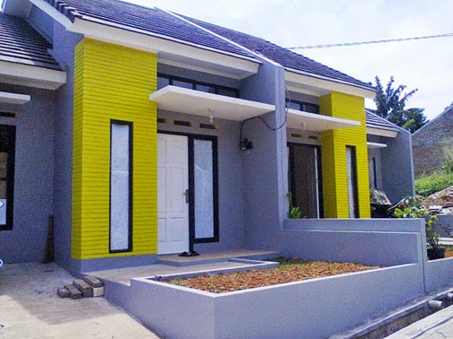 Desain Kombinasi Warna Cat  Teras Rumah Minimalis Rumah 