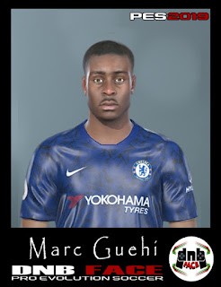 PES 2019 Faces Marc Guehi by DNB