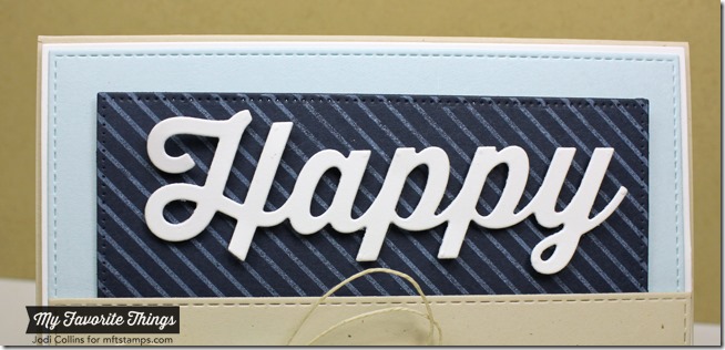 JULY MFT Happy Birthday Blue Closeup