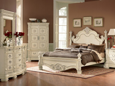 silver bedroom furniture