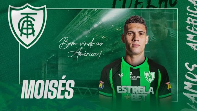 América-MG anuncia contratação de Moisés, bicampeão brasileiro pelo Palmeiras