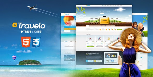 travel website template