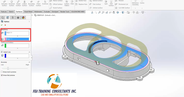 flat pattern solidworks