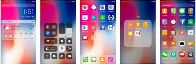 تحميل x launcher pro لهواتف الأندرويد مجانا