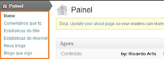 Painel Wordpress