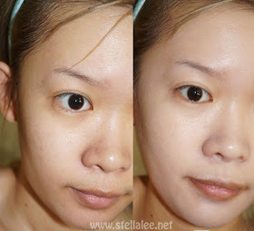 Banila co. Natural Face CC Cream Before After