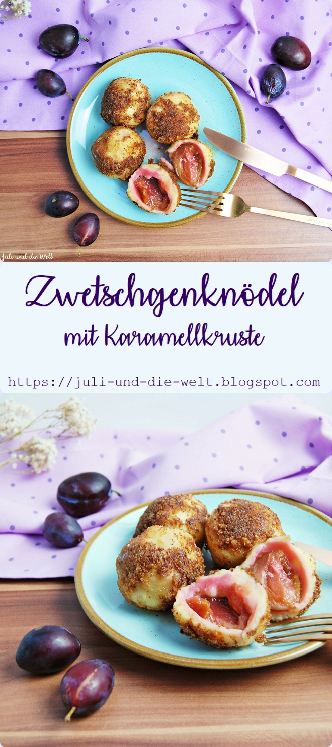 Zwetschgen-Quark-Knödel