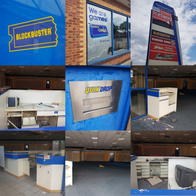 Blockbuster Video store in Fallowfield, Manchester