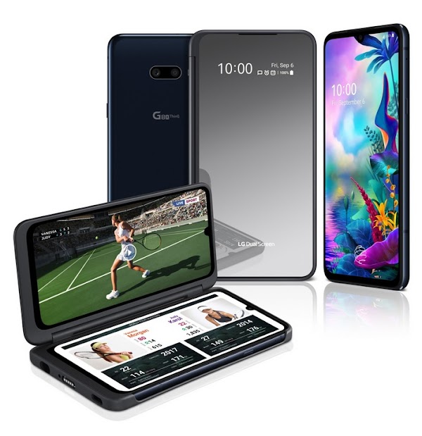LG G8X ThinQ, Smartphone Lipat Dengan Dua Layar 