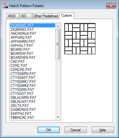 DOWNLOAD CUSTOM HATCH AUTOCAD