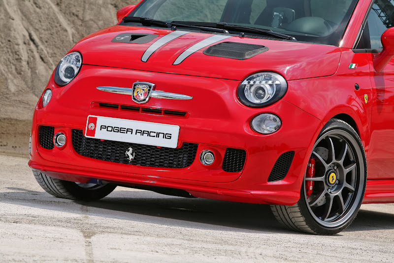 Pogea Racing Tunes Fiat 500 Abarth Ferrari Dealers Edition to 264HP wallpaper edition