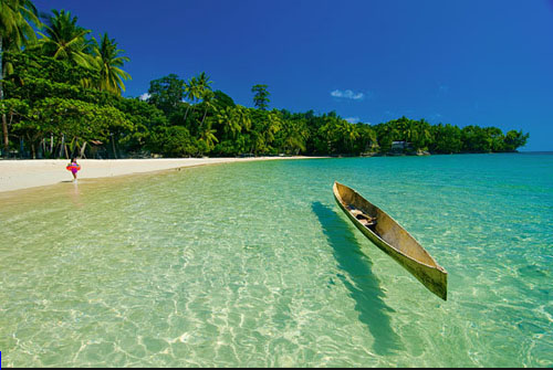 Pemandangan Pantai Indah Mempesona