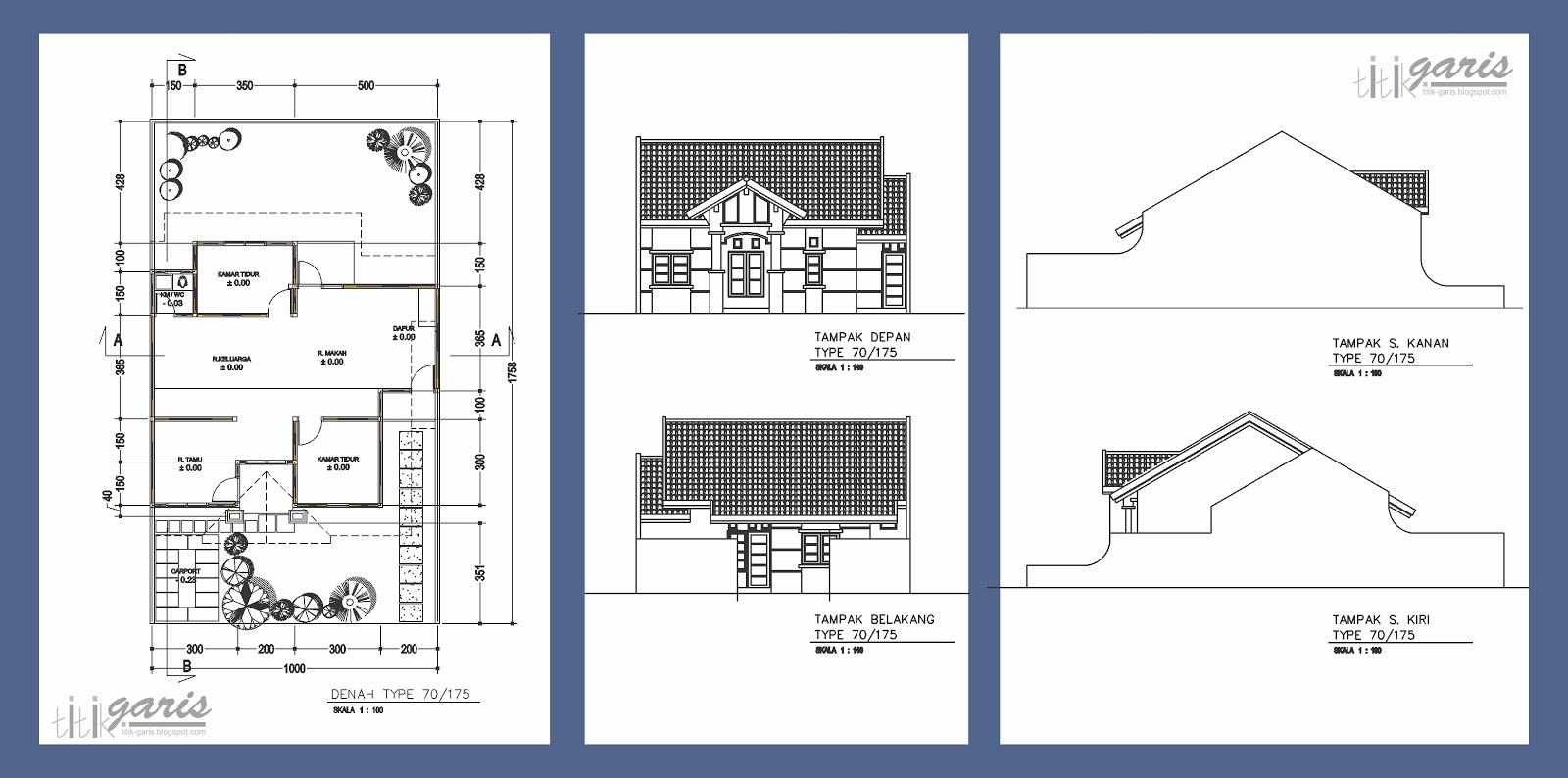 Rab Rumah Minimalis Type 90 1 Lantai Desain Rumah Minimalis