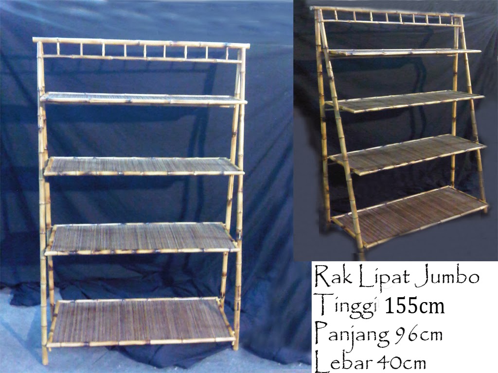 Waroeng Opera Indonesian Craft Rak  Bambu Lipat 