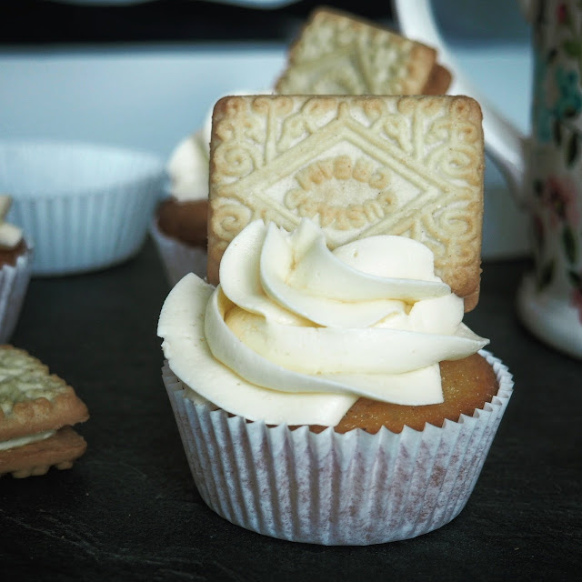 custard cream cupcake custard buttercream