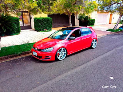 Golf TSI Vermelho Rebaixado