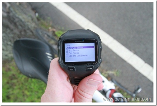 Garmin FR910XT Bike Speed Cadence Sensor Setup Garmin FR910XT Bike Speed Cadence Sensor Setup