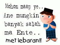 Kumpulan Ucapan SMS Lebaran Lucu