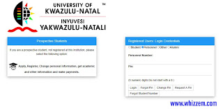 UKZN Student Enabler Portal - Login | University of KwaZulu Natal