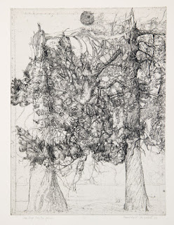 Lake Mungo Murray Pine | Copper Etching by Ian Westacott and Raymond Murray