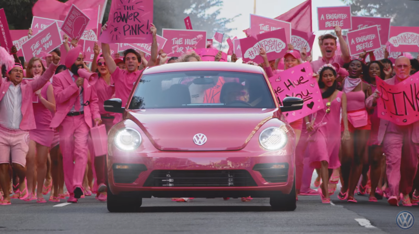 Volkswagen #PinkBeetle The 2017 Limited Edition Bug Is Here and it's Fresh...Fuchsia