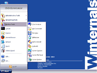 الاسطوانة المتخصصة فى استرجاع أنظمة التشغيل التي توقفت عن العمل Winternal AdminPack 2005