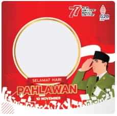 kumpulan twibbon hari pahlawan 2022