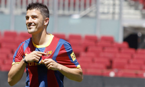 David Villa Pictures 2011