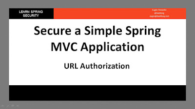 how to learn spring security