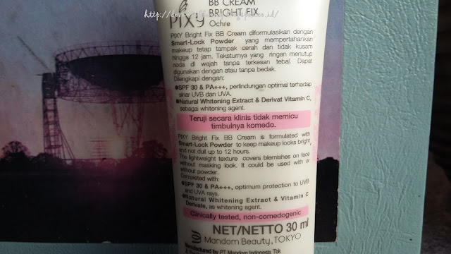 Pixy BB Cream Bright Fit SPF 30 & PA+++ Review