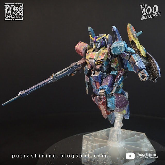 Putra Shining Top 100 Artwork | Gunpla | Transformers | Toys | Customize Weathering