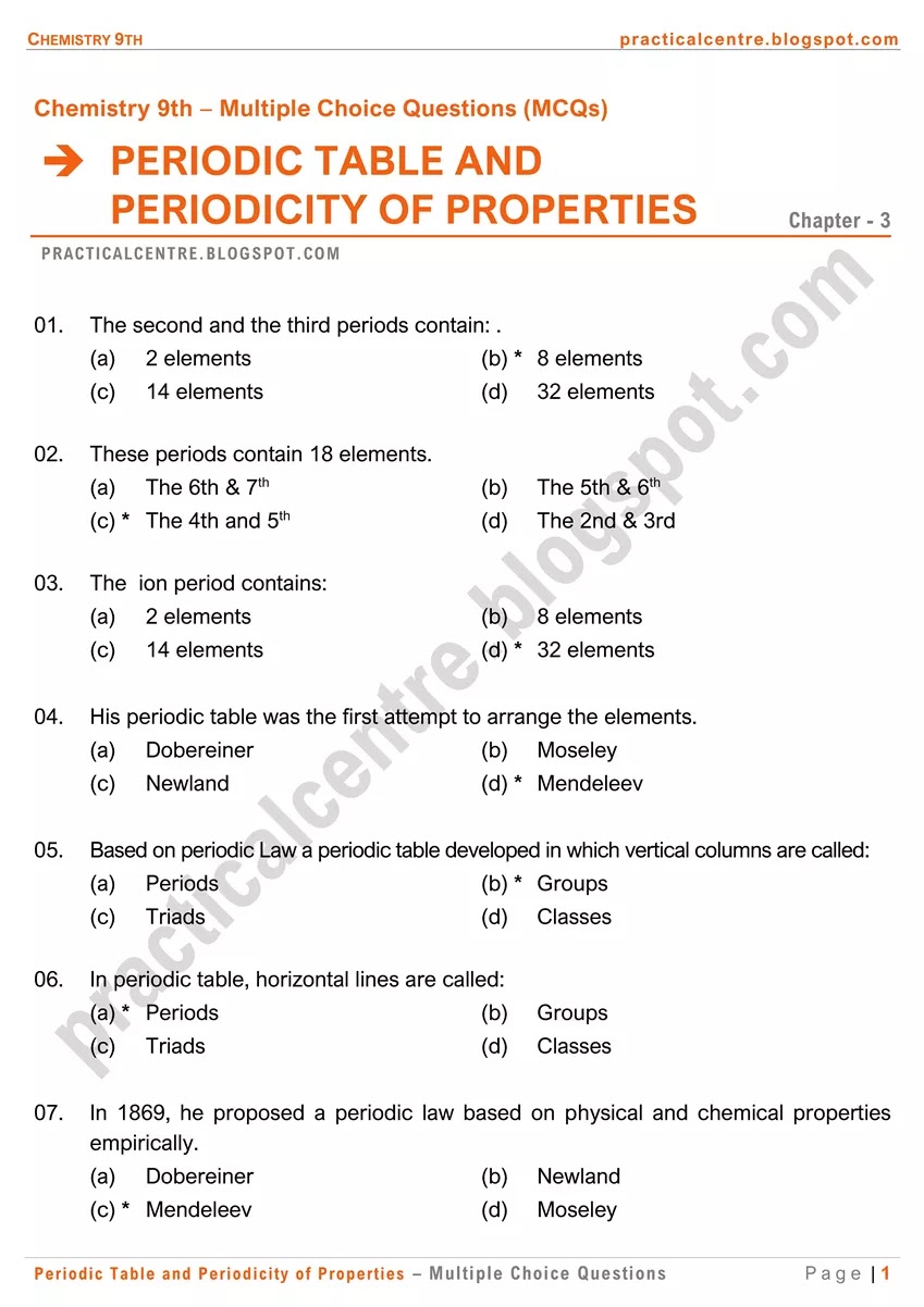 periodic-table-and-periodicity-of-properties-multiple-choice-questions-1