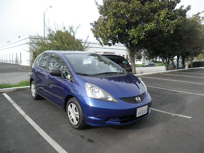 Honda Fit after Almost Everything's autobody work