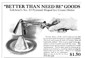 Ice Cream Scoop Dipper Gilchrist No 30