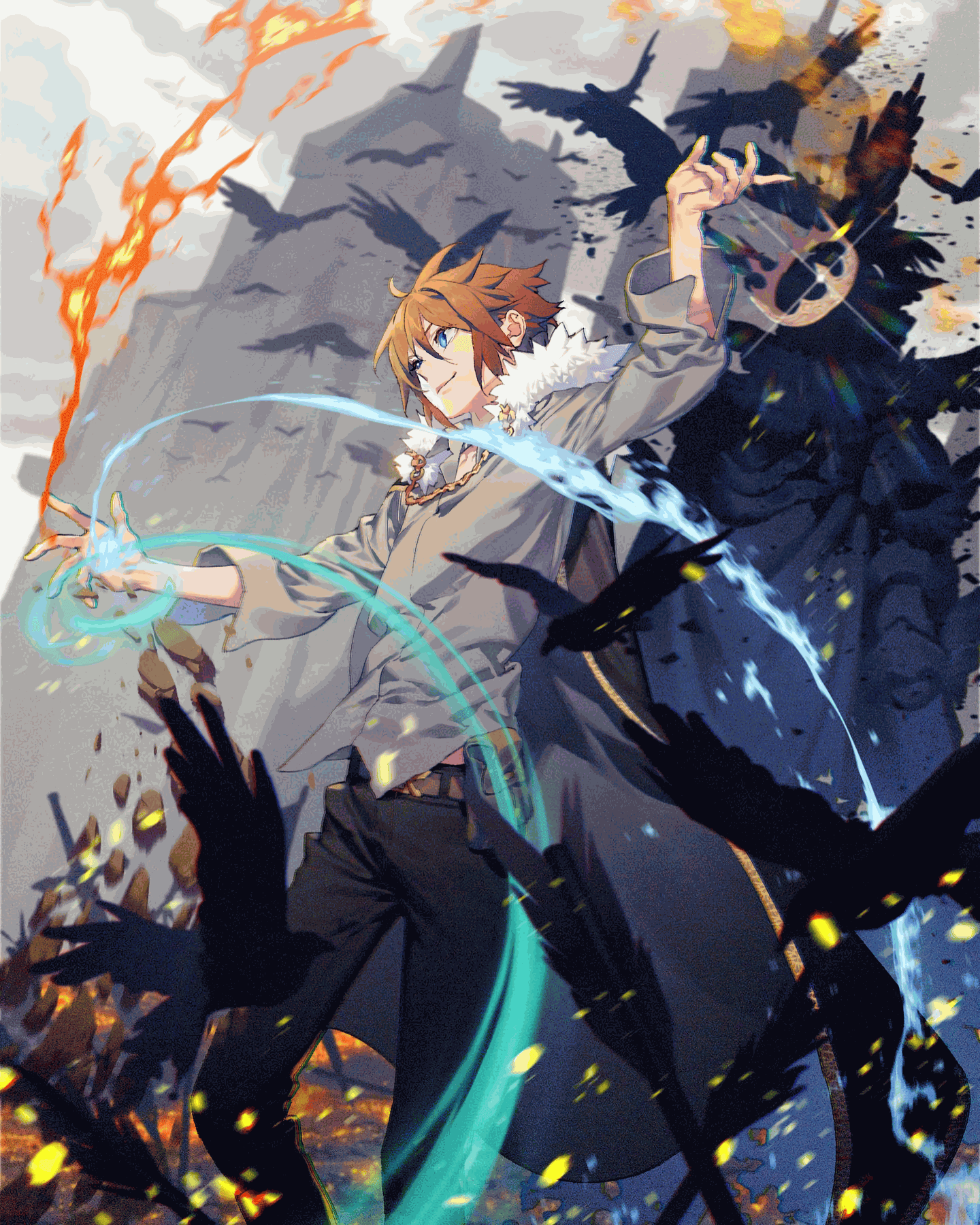 The beginning after the end king Grey