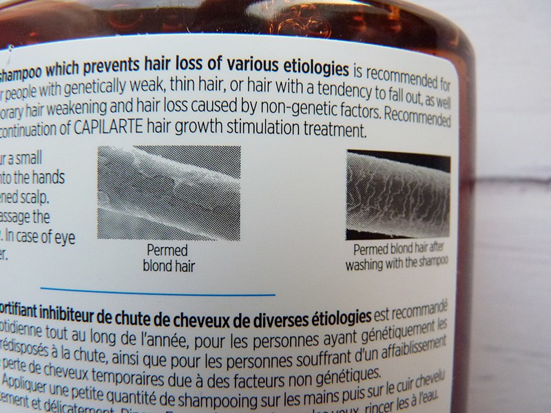 Dermedic Capilarte Strengthening Shampoo szampon wzmacniający hamujący wypadanie włosów